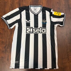 Newcastle United FC 2023/24 Castore Home Football Soccer Jersey